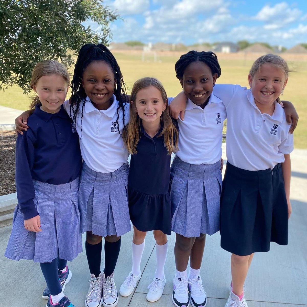 Students and campus life at Second Baptist School in Houston, TX